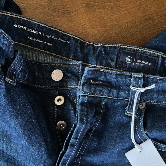 NWT AG Adriano Goldschmied Women's Alexxis Jeans, Metropolitan, 28 - Picture 3 of 14